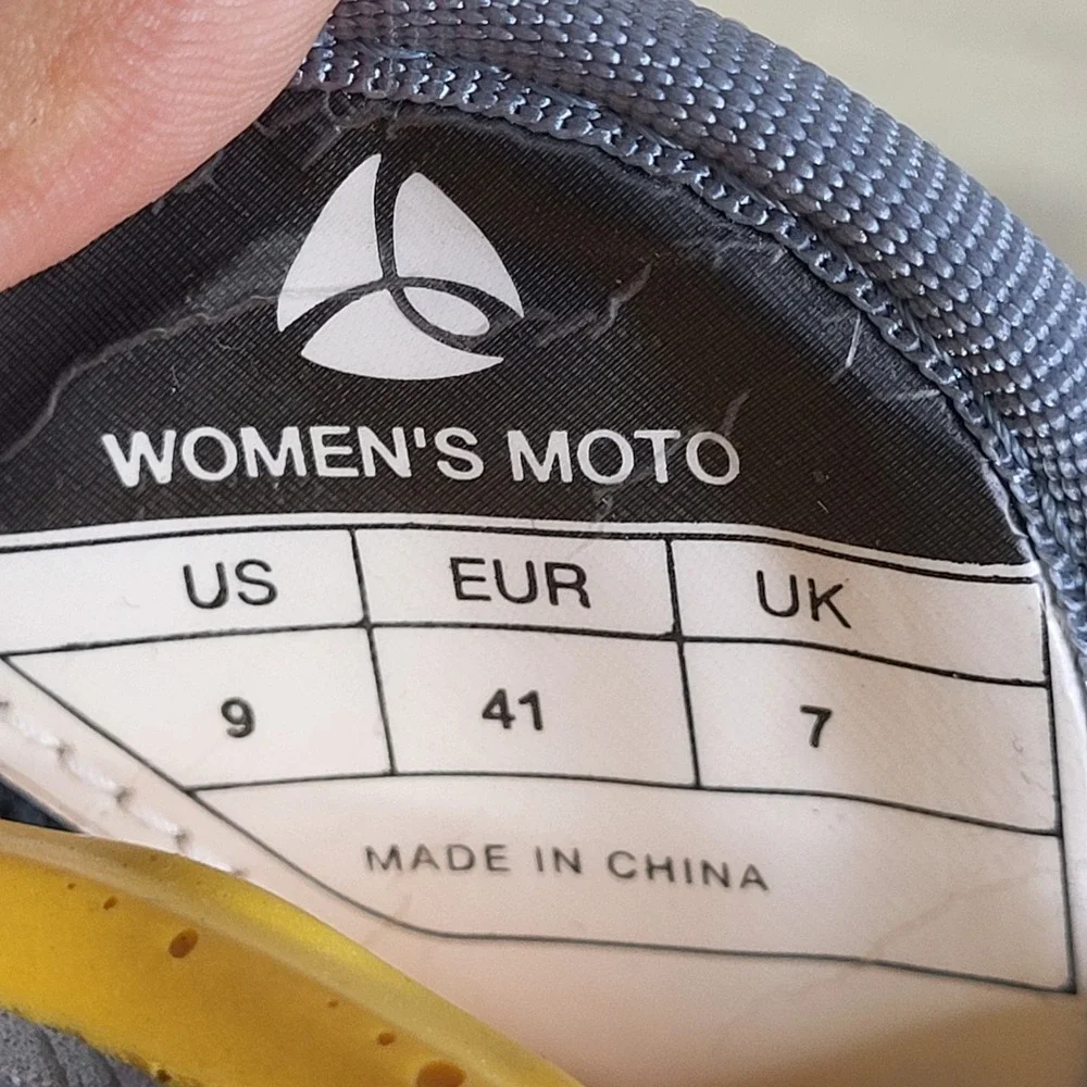 Burton Moto Snowboard Boots Womens 9 Blue Grey Suede Lace Up Winter Sport